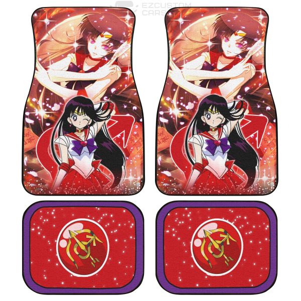 Sailor Moon Sailor Mars Car Floor Mats Anime Car Accessories