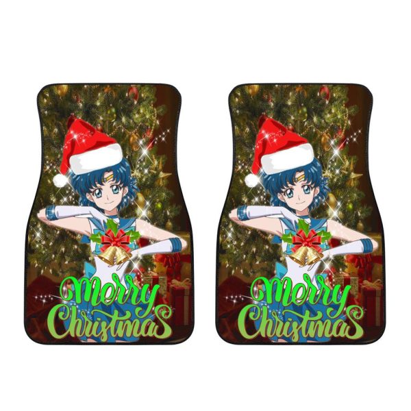 Sailor Moon Sailor Mercury Car Floor Mats Anime Chirstmas Decor For Cars