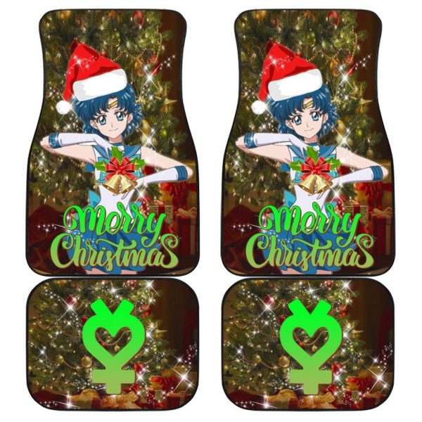 Sailor Moon Sailor Pluto Car Floor Mats Anime Chirstmas Decor For Cars