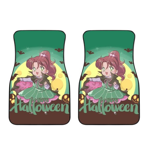 Sailor Moon Sailor Pluto Car Floor Mats Halloween Decor For Cars