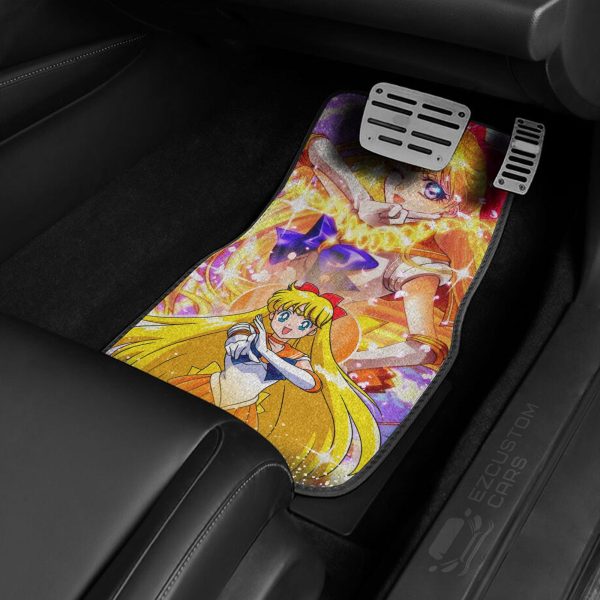 sailor moon sailor venus car floor mats anime car accessories xqr1o