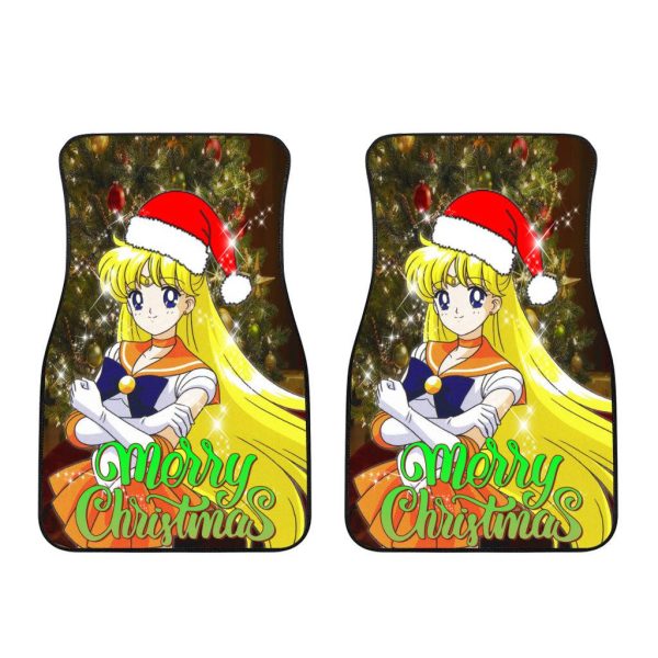 Sailor Moon Sailor Venus Car Floor Mats Anime Chirstmas Decor For Cars
