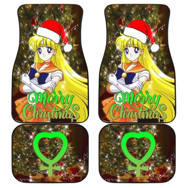 Sailor Moon Sailor Jupiter Car Floor Mats Anime Chirstmas Decor For Cars