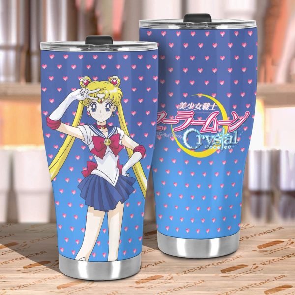 sailor moon tumbler cup anime car accessories l98zk