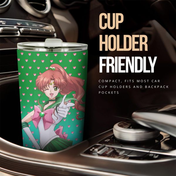 sailor moon tumbler cup anime car accessories sailor jupiter lqjre
