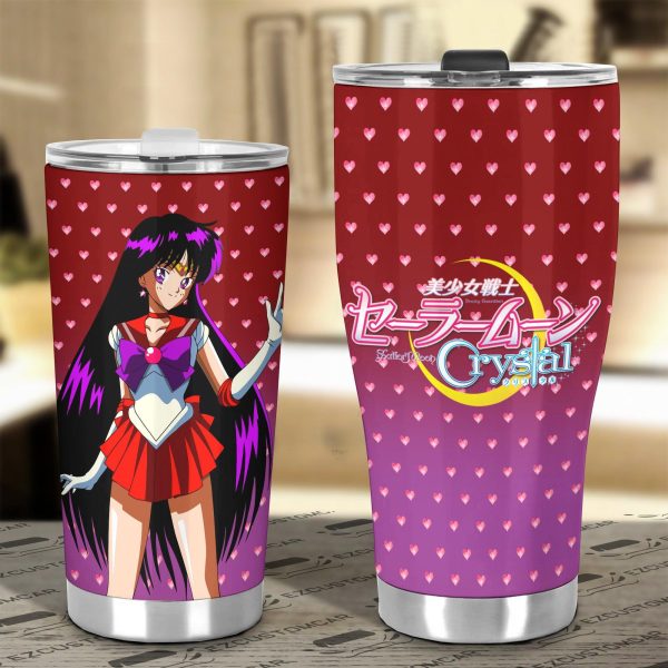 sailor moon tumbler cup anime car accessories sailor mars hjgxh