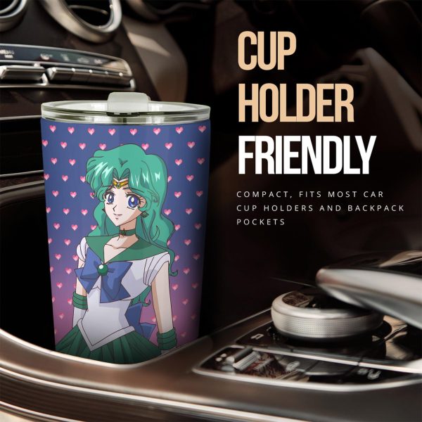 Sailor Moon Tumbler Cup Anime Car Accessories Sailor Neptune