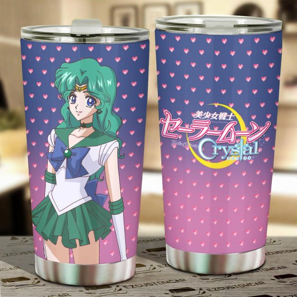 Sailor Moon Tumbler Cup Anime Car Accessories Sailor Neptune