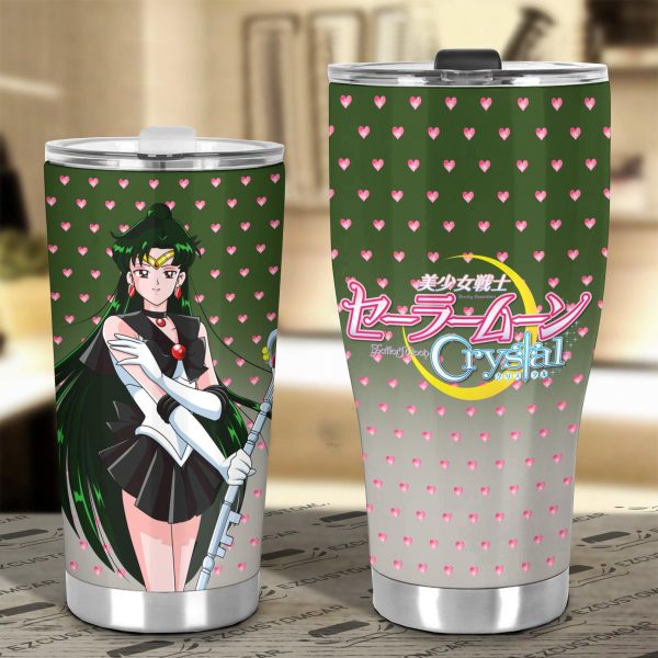 sailor moon tumbler cup anime car accessories sailor pluto hlqa8