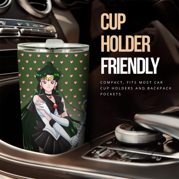 sailor moon tumbler cup anime car accessories sailor pluto w7jmy