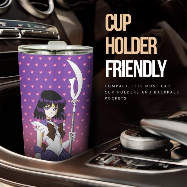 sailor moon tumbler cup anime car accessories sailor saturn dp1yg