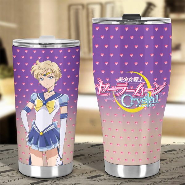 sailor moon tumbler cup anime car accessories sailor uranus gqrsj