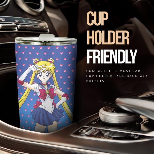 sailor moon tumbler cup anime car accessories uw845