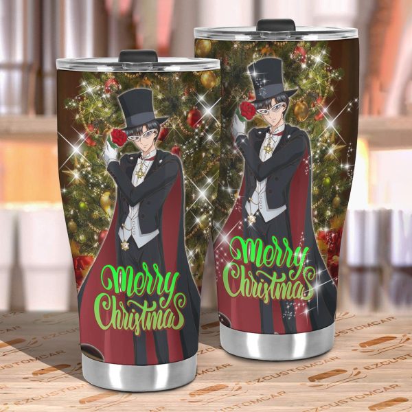 sailor moon tuxedo mask car tumblers cup car accessories christmas qidne