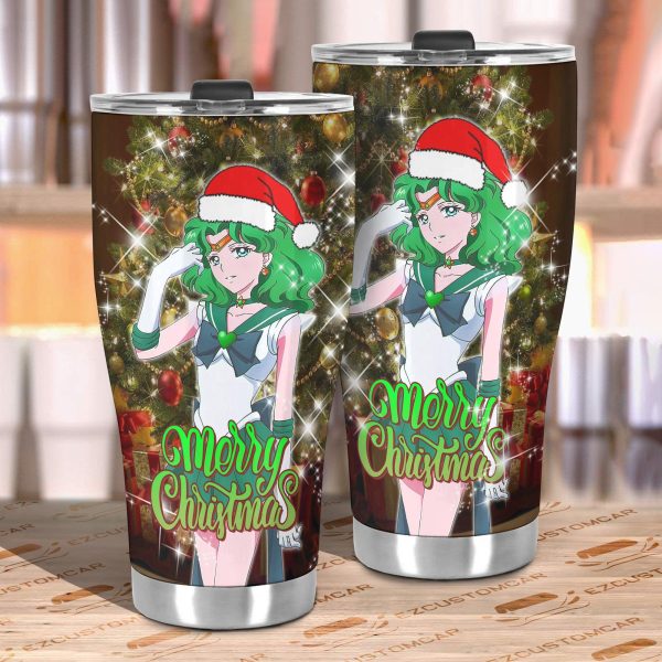 sailor neptune christmas car tumblers cup custom sailor moon car accessories cxwot