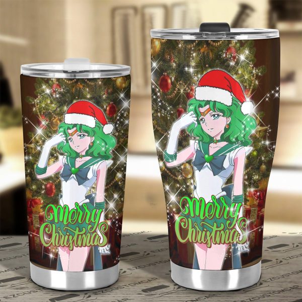 sailor neptune christmas car tumblers cup custom sailor moon car accessories xfyp9