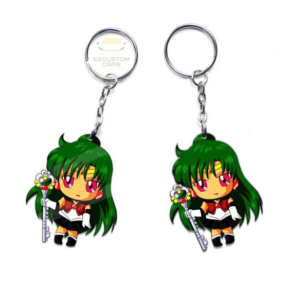 sailor pluto car accessories custom sailor moon anime keychains zqwa9