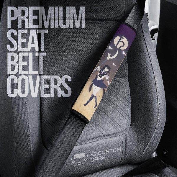 sailor saturn seat belt covers custom sailor moon car accessories nhmyo