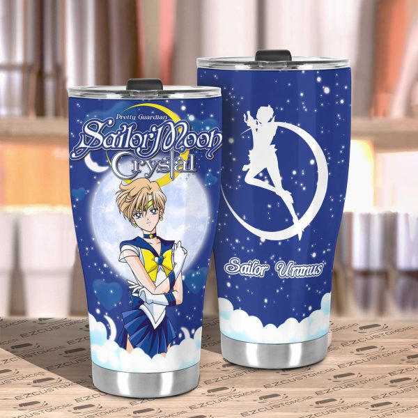 sailor uranus travel mug gift idea for sailor moon fans usjdy