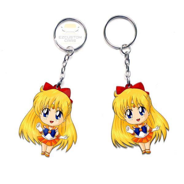 sailor venus keychains custom sailor moon anime car accessories umzhu