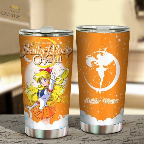 sailor venus travel mug gift idea for sailor moon fans awvv0