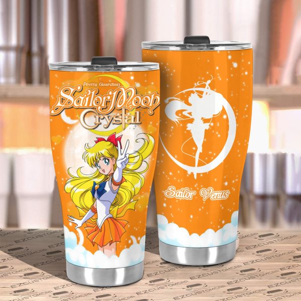sailor venus travel mug gift idea for sailor moon fans c9xdk