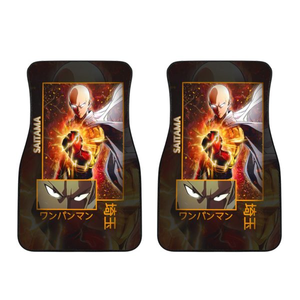 saitama car floor mats custom one punch man txeoe