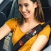 Saitama Seat Belt Covers Custom Anime One Punch Man Car Accessories