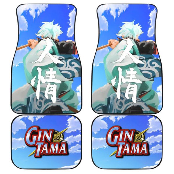 sakata gintoki car floor mats custom gintama anime car accessories scnv5