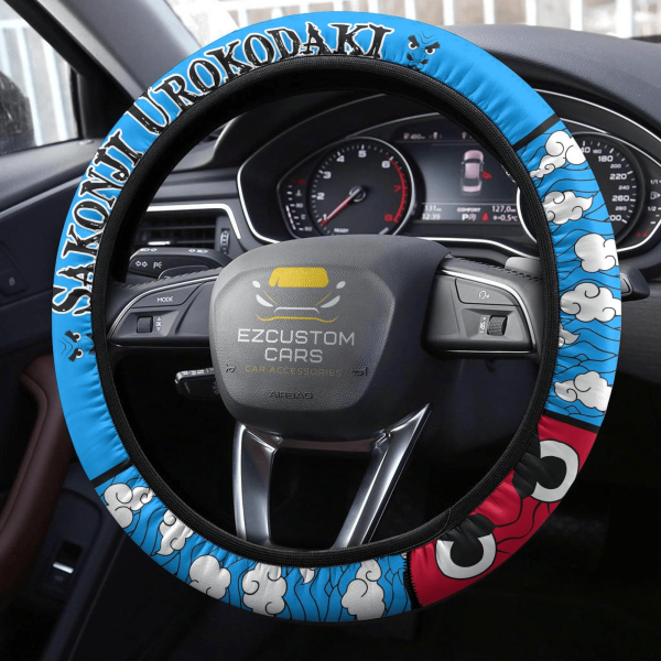 sakonji urokodaki anime steering wheel cover custom anime demon slayer car accessories owfbj