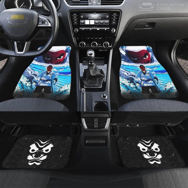 sakonji urokodaki demon slayer car floor mats 4chb1
