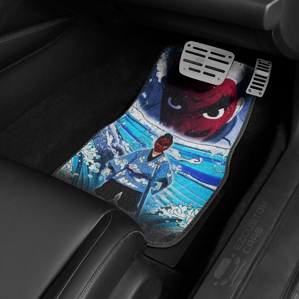 sakonji urokodaki demon slayer car floor mats mloat