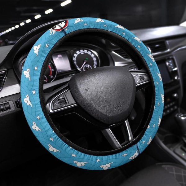 Sakonji Urokodaki Anime Steering Wheel Cover Custom Anime Demon Slayer Car Accessories