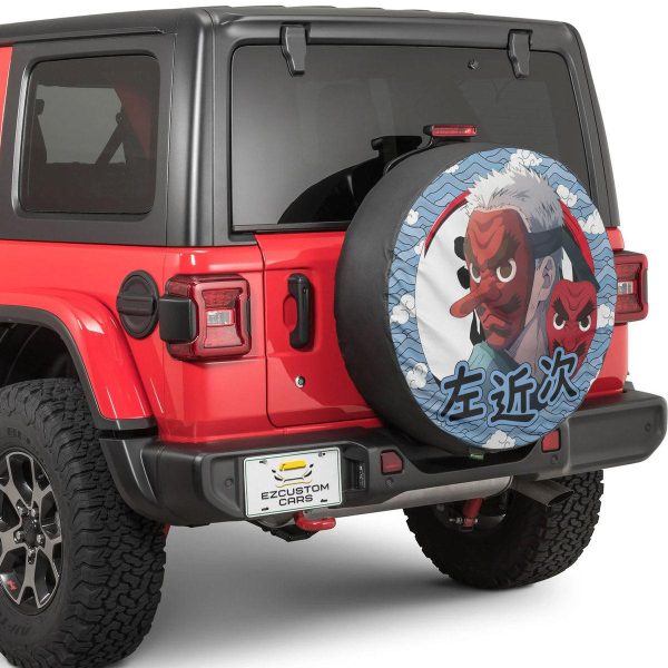 sakonji urokodaki spare tire cover custom demon slayer anime car accessories gvtvi