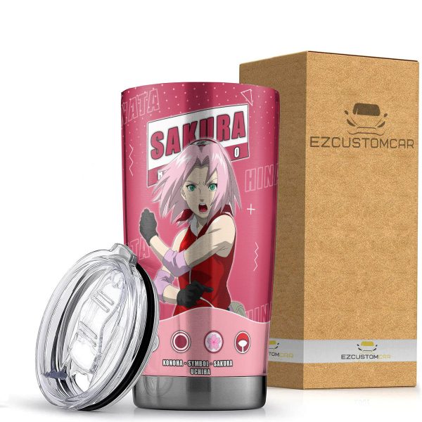 Sakura Haruno  Tumbler – Personalized Naruto custom Travel Tumblers