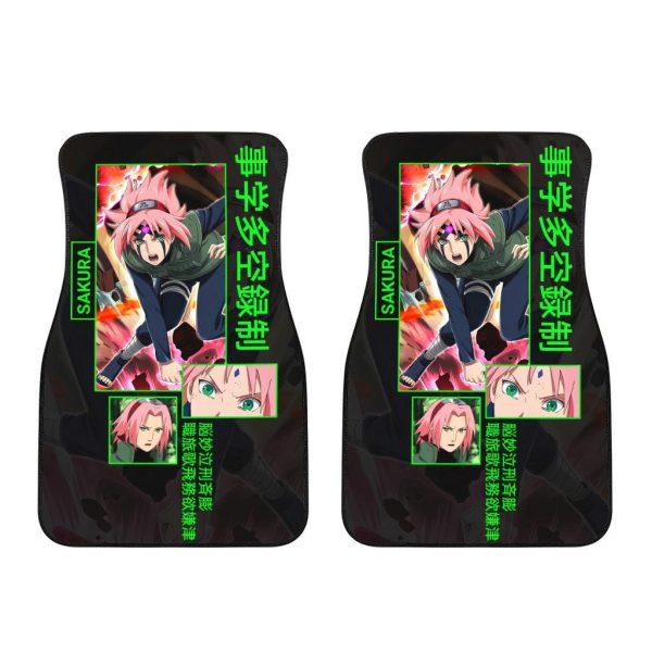 sakura naruto car floor mats fyqm2