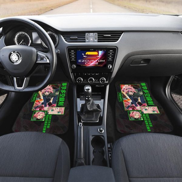 sakura naruto car floor mats qdtfr