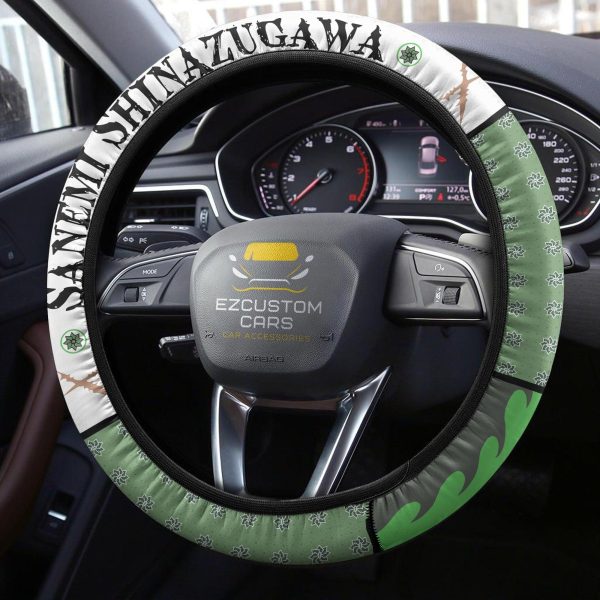 sanemi shinazugawa demon slayer anime steering wheel cover custom anime car accessories ieykf