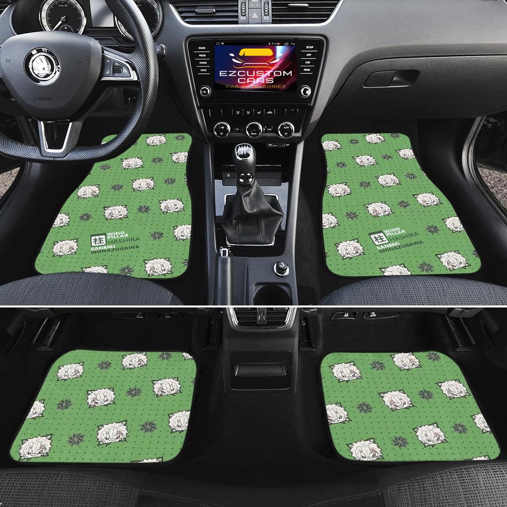 Sanemi Shinazugawa Demon Slayer Car Floor Mats Sanemi Shinazugawa Demon Slayer Car Floor Mats