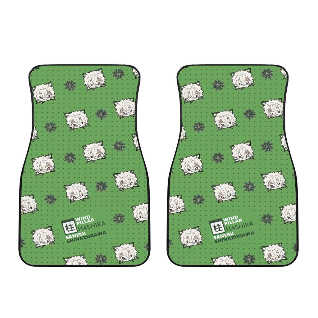 Sanemi Shinazugawa Demon Slayer Car Floor Mats Sanemi Shinazugawa Demon Slayer Car Floor Mats