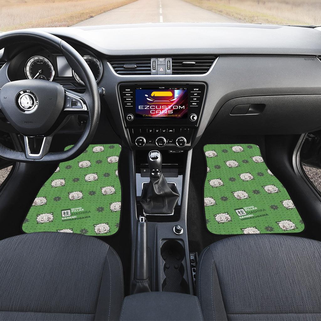 Sanemi Shinazugawa Demon Slayer Car Floor Mats Sanemi Shinazugawa Demon Slayer Car Floor Mats