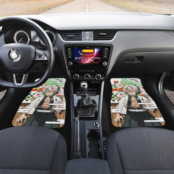 sanemi shinazugawa demon slayer car floor mats jdcbs