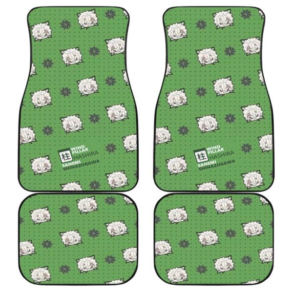Sanemi Shinazugawa Demon Slayer Car Floor Mats