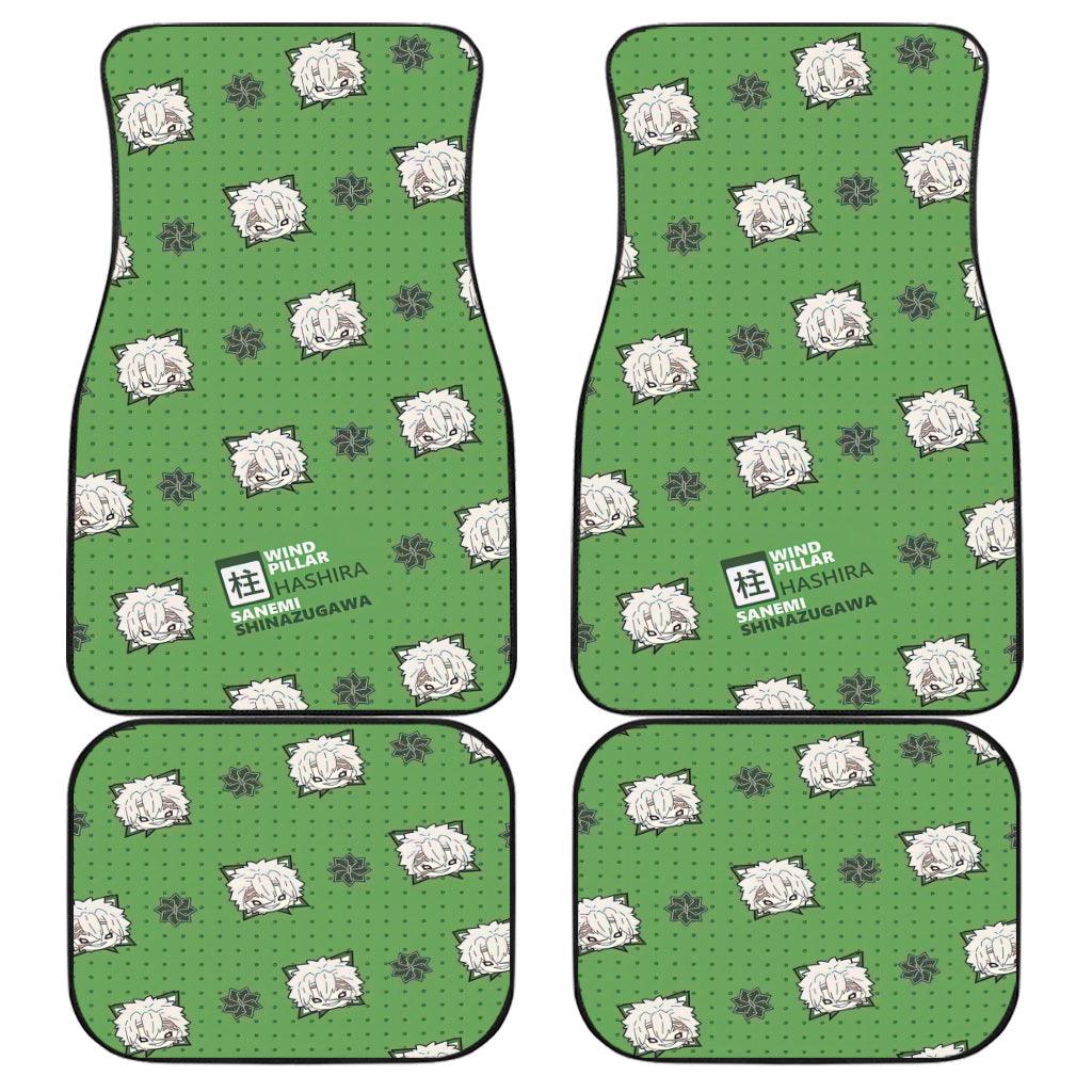 Sanemi Shinazugawa Demon Slayer Car Floor Mats Sanemi Shinazugawa Demon Slayer Car Floor Mats