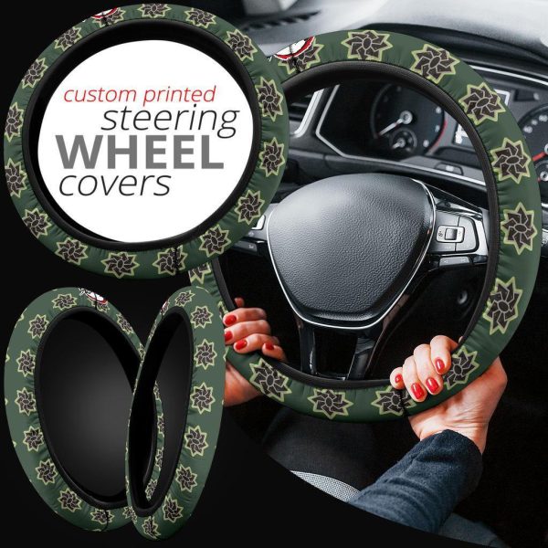 sanemi shinazugawa demon slayers anime steering wheel cover anime car accessories 78nuk