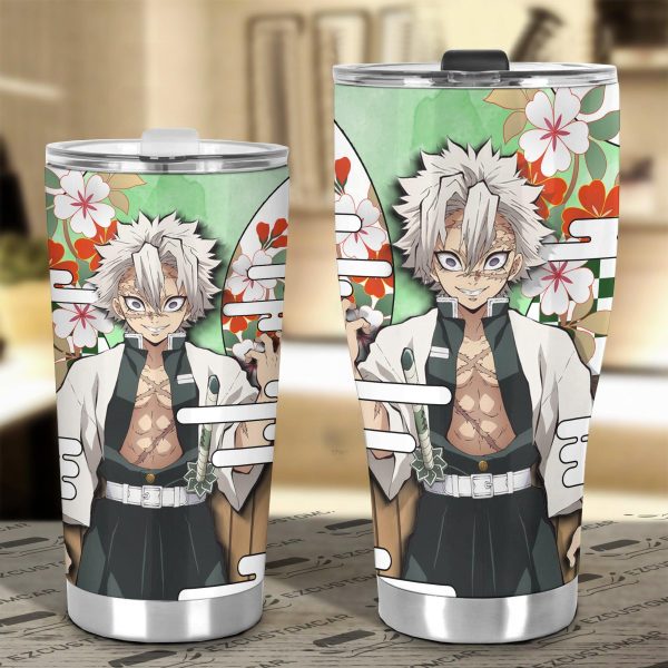 sanemi shinazugawa tumbler cup custom demon slayers anime car accessories w2lsy