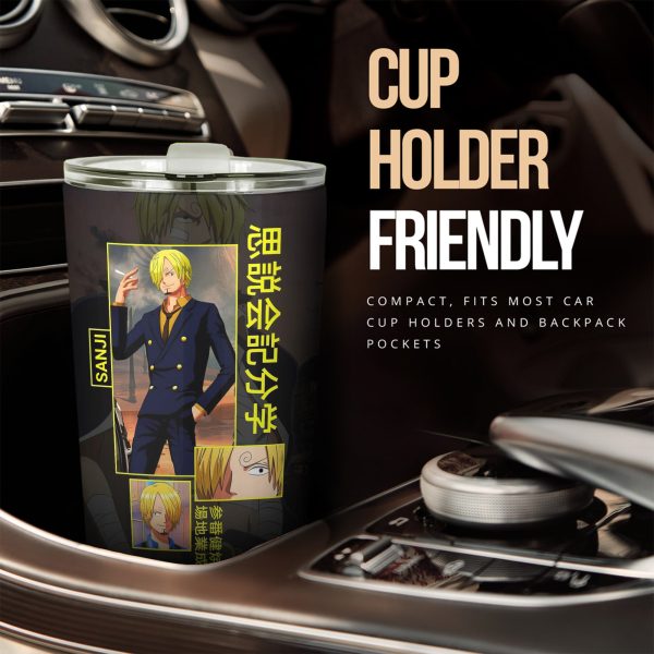sanji car tumbler cup custom one piece anime car accessories cevuf