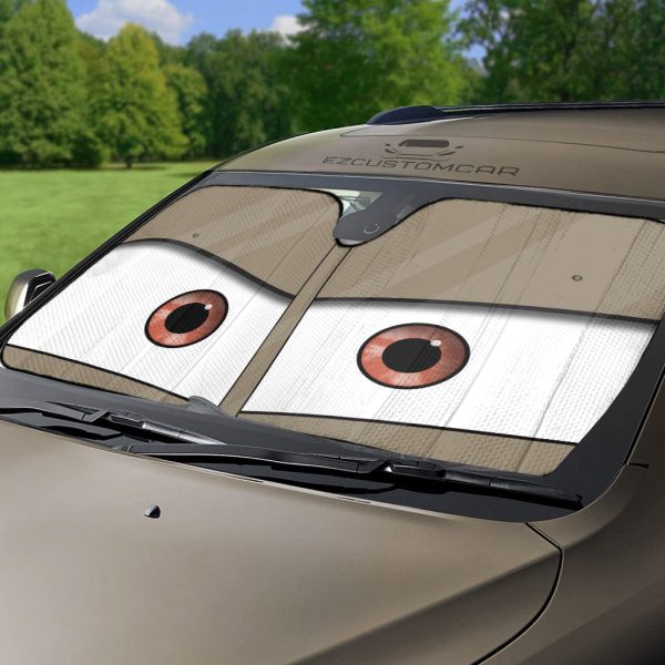 sarge pixar cars eyes windshield sunshade 1w6jp