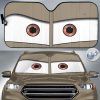 Sarge Pixar Cars Eyes Windshield Sunshade