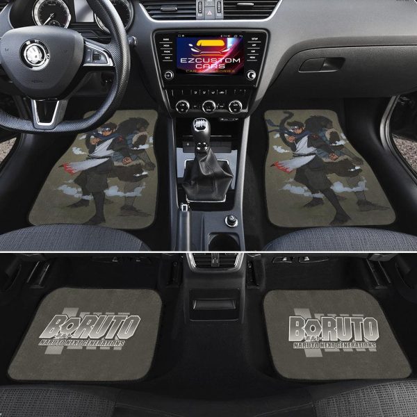 sarutobi asuma car floor mats custom boruto anime car accessories xtmt8